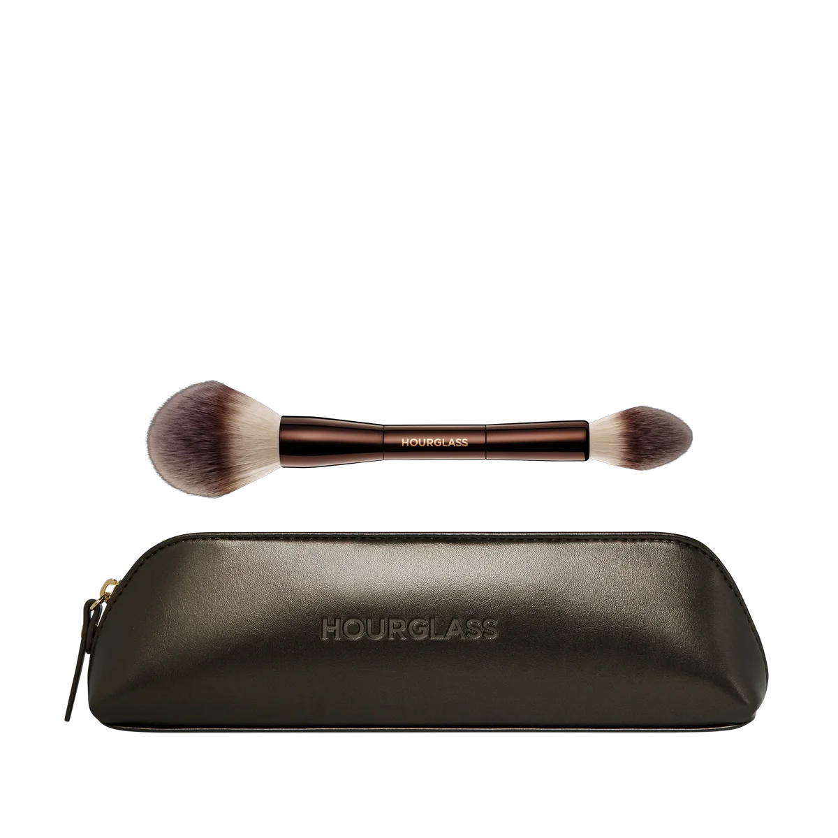 Hourglass Brush & Bag Set