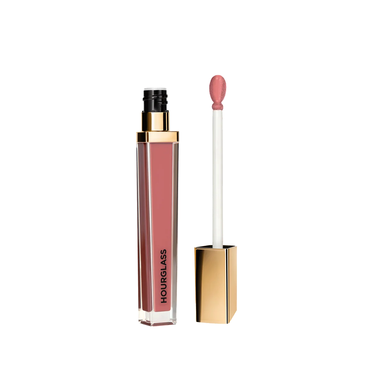 Hourglass Unreal™ High Shine Volumizing Lip Gloss — Canvas - True Rose