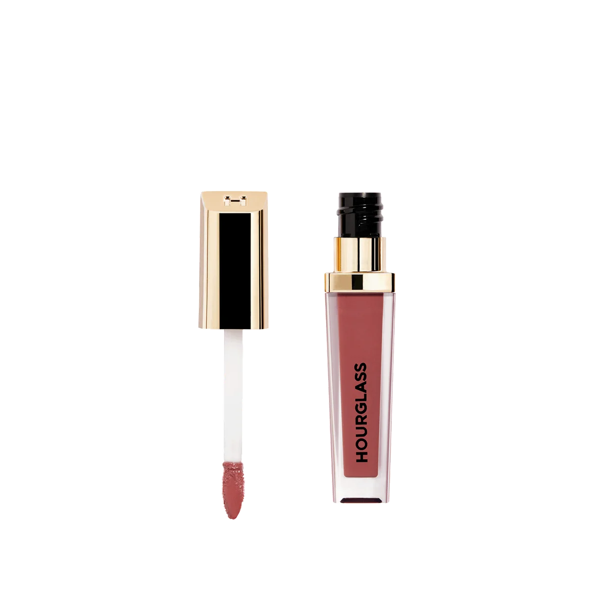 Hourglass Velvet Story Lip Cream — Indulge - Desert Rose